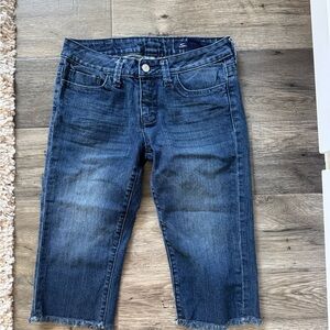 Seven7 Blue denim shorts